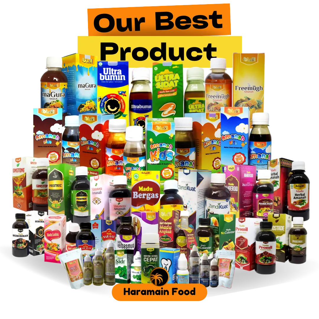 Produk Madu Haramain Food dengan Bahan Alami