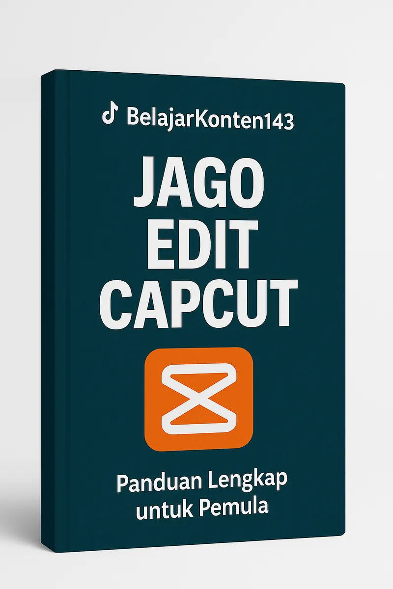 Cover Ebook Jago Editing Capcut