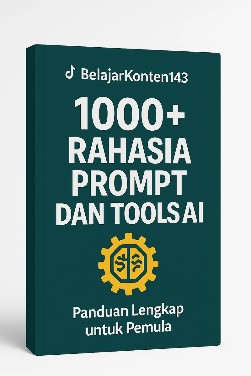 Cover Ebook 1000+ Prompt AI