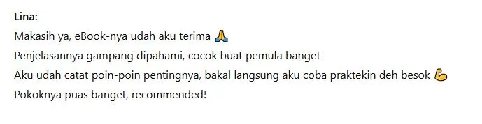 Screenshot Review Bintang 5