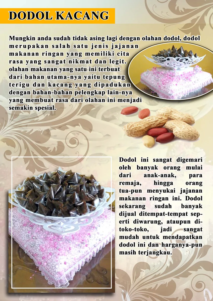 Dodol Rasa Kacang