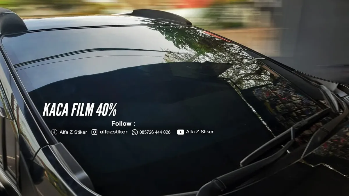 Kaca Film Mobil – Tolak Panas & Privasi Terjaga