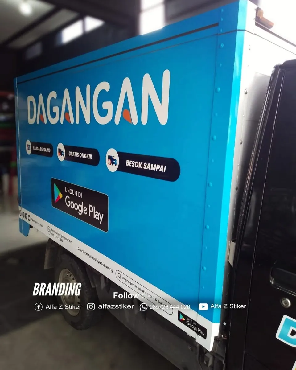 Stiker Branding Usaha by ALFA Z STIKER