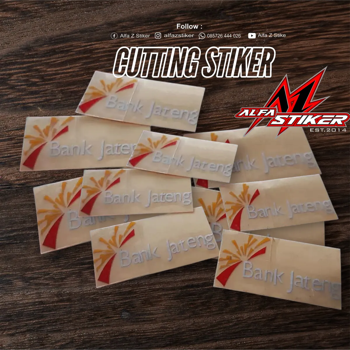 Cutting Stiker Presisi by ALFA Z STIKER