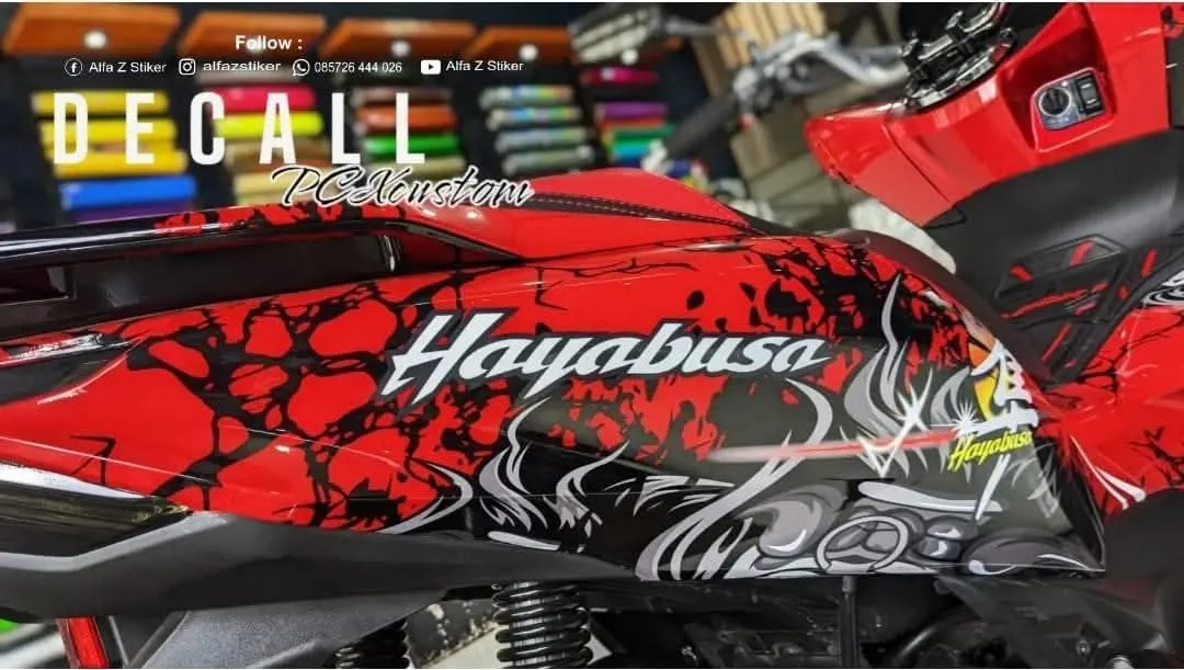 Decal Motor Custom – Semua Tipe Motor