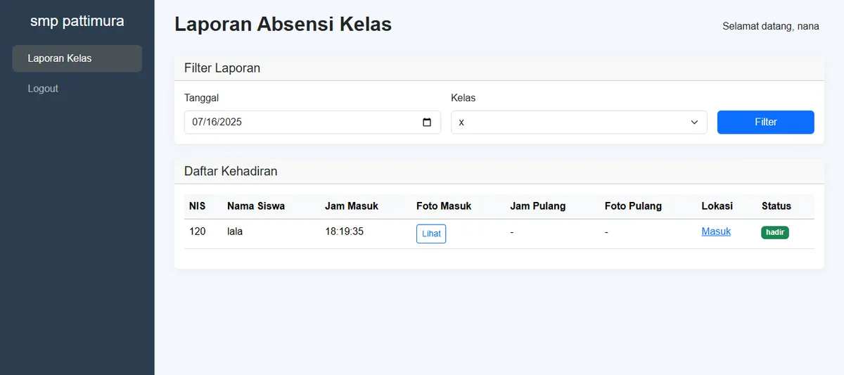 Efficient Teacher Portal