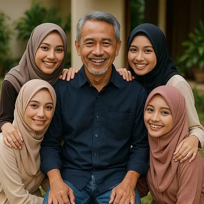 Foto Keluarga Rahman